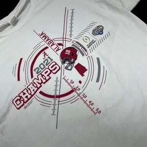Men's University of Alabama 2021 Football Champion Tshirt Good Year Cotton‎ Bowl